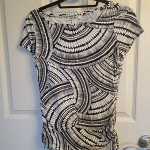 WHBM ruched Top